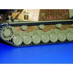 Sturmpanzer IV Brummbär SdKfz. 166 Zimmerit Fotoätzsatz, 1/35 - Edu... 2