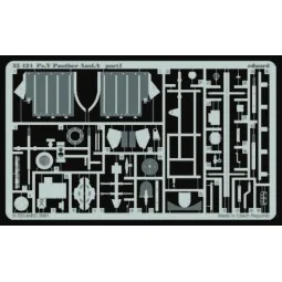 Sd.Kfz.171 Panther A Detailsatz Außen, 1/35 - Eduard Accessories 35424