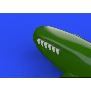 Spitfire exhaust stacks-fishtail f.Eduar - Eduard Accessories 672110