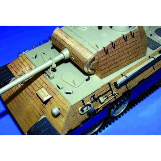Zimmerit Panther Ausf. A für Tamiya Bausatz, 1/35 - Eduard Accessor...