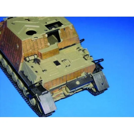 Sturmpanzer IV Brummbär SdKfz. 166 Zimmerit Fotoätzsatz, 1/35 - Edu...