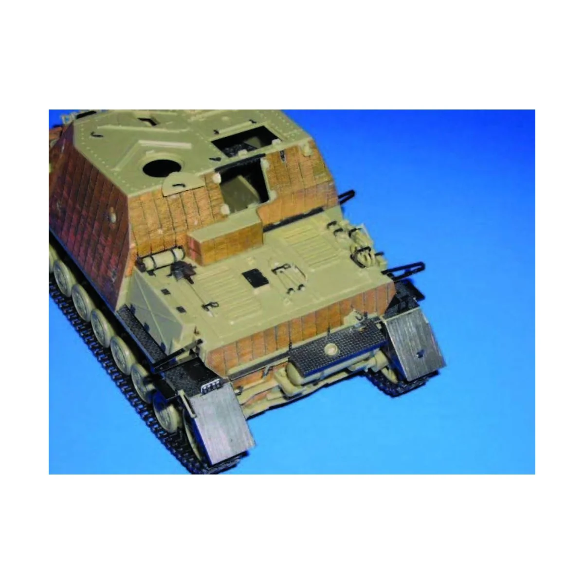 Sturmpanzer IV Brummbär SdKfz. 166 Zimmerit Fotoätzsatz, 1/35 - Edu...