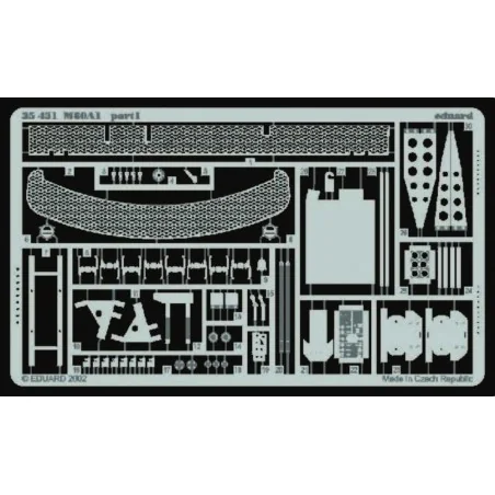 U.S. M60A1 Fotoätzsatz, 1/35 - Eduard Accessories 35431
