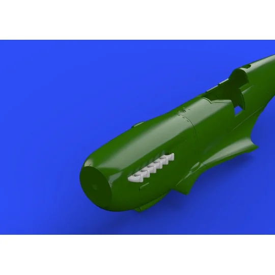 Spitfire exhaust stacks-fishtail f.Eduar - Eduard Accessories 672110