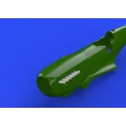 Spitfire exhaust stacks-fishtail f.Eduar - Eduard Accessories 672110