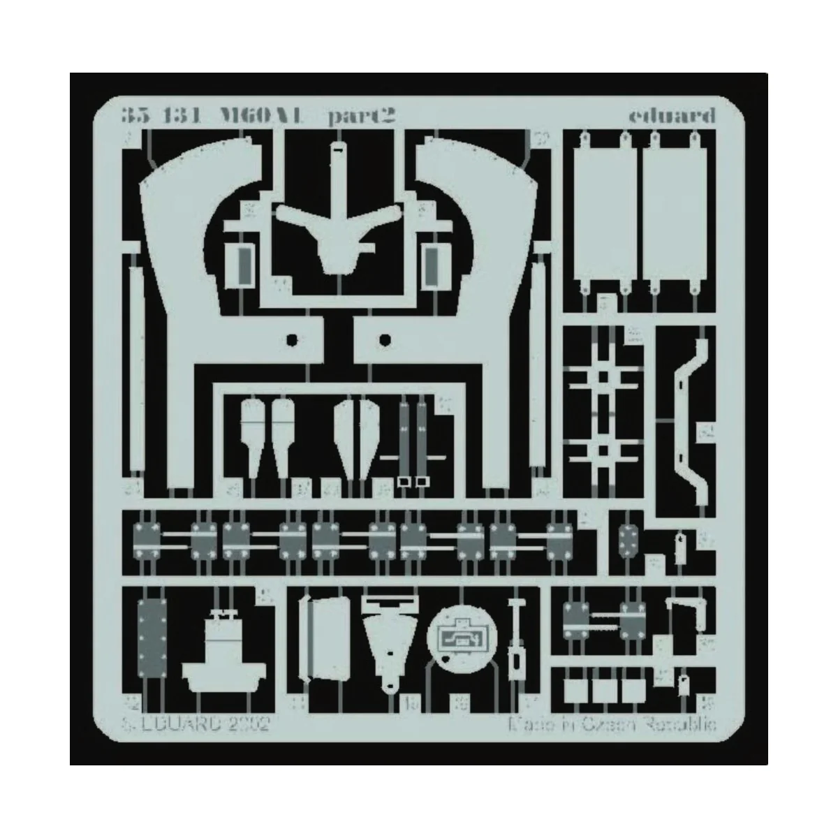 U.S. M60A1 Fotoätzsatz, 1/35 - Eduard Accessories 35431