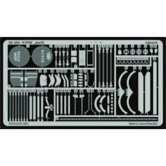 T-72M Fotoätzsatz, 1/35 - Eduard Accessories 35434