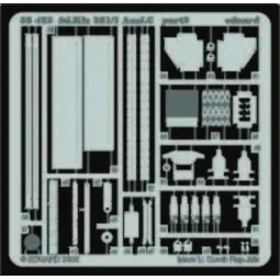 Hanomag SdKfz.251/1 Fotoätzsatz, 1/35 - Eduard Accessories 35432 2