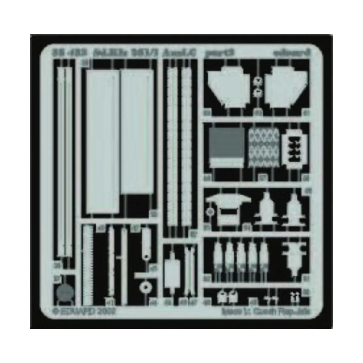 Hanomag SdKfz.251/1 Fotoätzsatz, 1/35 - Eduard Accessories 35432
