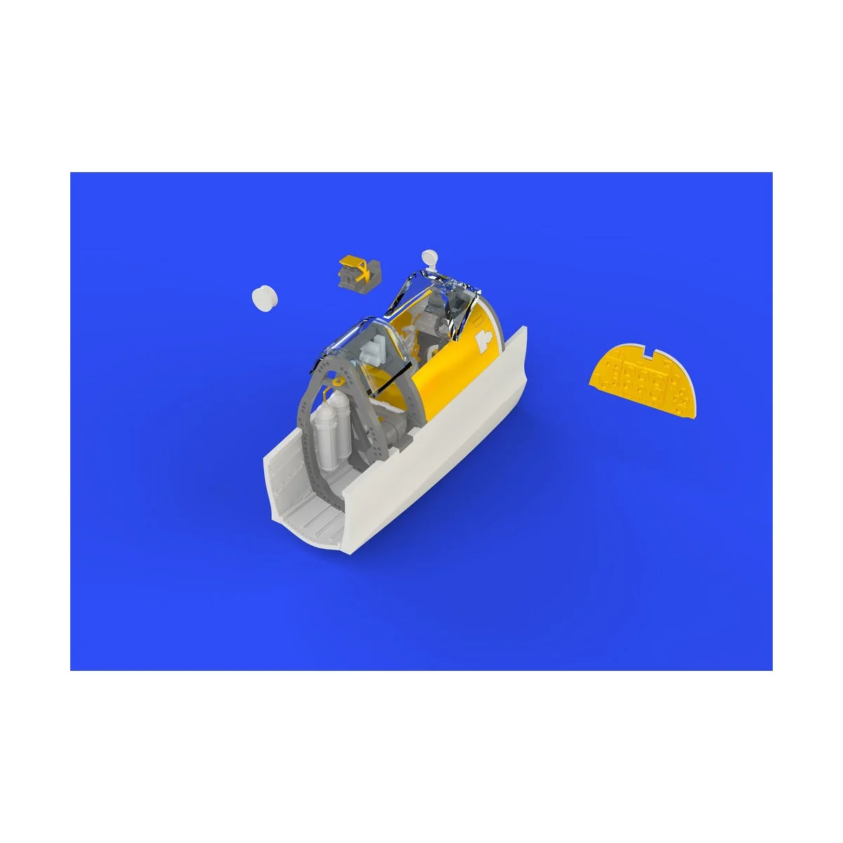 Spitfire Mk.IX cockpit for Eduard, 1/72 - Eduard Accessories 672112