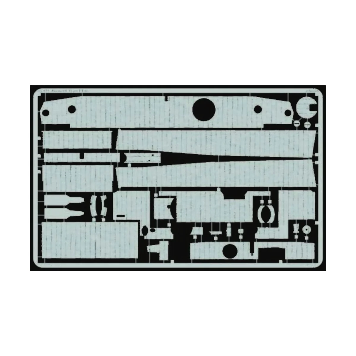 Zimmerit Tiger I Late für Tamiya Bausatz, 1/35 - Eduard Accessories...