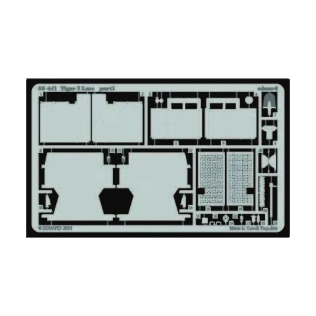 SD.Kfz 181 Tiger I, 1/35 - Eduard Accessories 35441