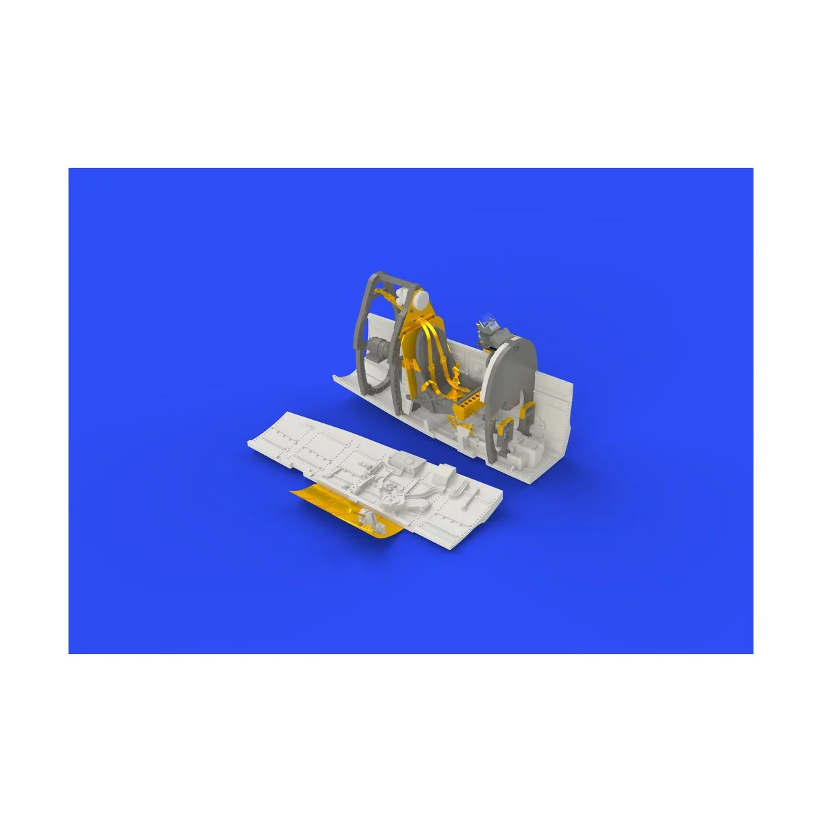 Spitfire Mk.IX cockpit for Eduard, 1/72 - Eduard Accessories 672112