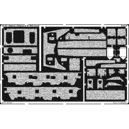 Zimmerit Flakpanzer IV Wirbelwind für Tamiya Bausatz, 1/35 - Eduard...