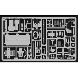 US M4A3 Sherman 75 mm gun Fotoätzsatz, 1/35 - Eduard Accessories 35454