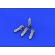 SC 250 German WWII bombs, 1/72 - Eduard Accessories 672113