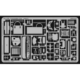 Comando Car für Italeri Bausatz 0320, 1/35 - Eduard Accessories 35479