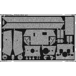 Zimmerit Panther Ausf.A Early für Dragon Bausatz, 1/35 - Eduard Acc...