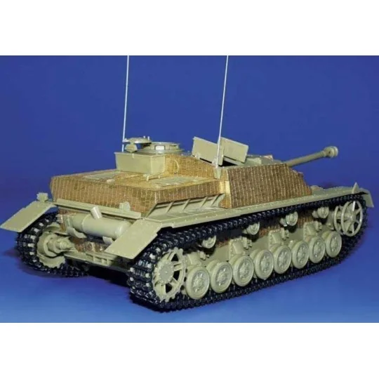 SD.KFZ. 163 Sturmgeschütz IV Zimmerit Fotoätzsatz, 1/35 - Eduard Ac...