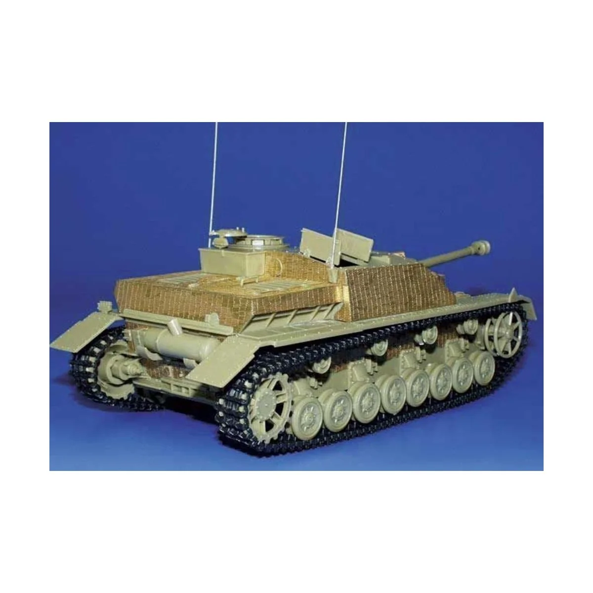 SD.KFZ. 163 Sturmgeschütz IV Zimmerit Fotoätzsatz, 1/35 - Eduard Ac...
