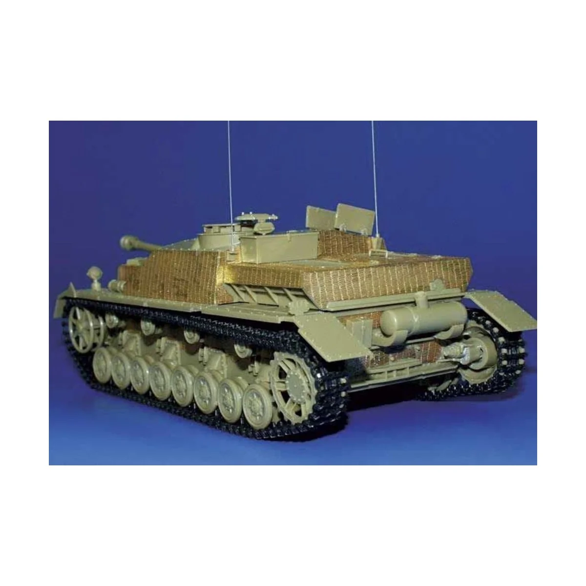SD.KFZ. 163 Sturmgeschütz IV Zimmerit Fotoätzsatz, 1/35 - Eduard Ac...