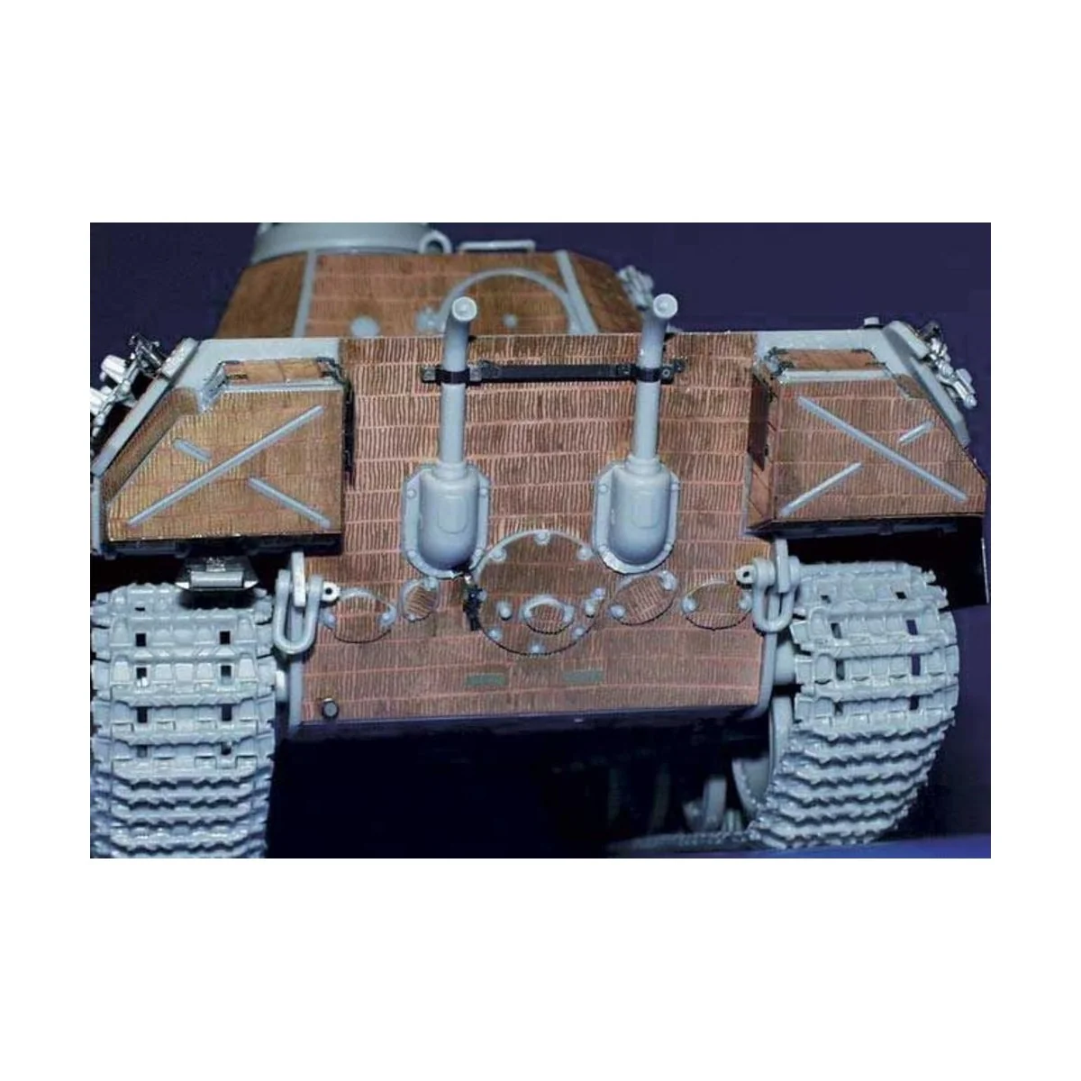 Zimmerit Panther Ausf.A Early für Dragon Bausatz, 1/35 - Eduard Acc...