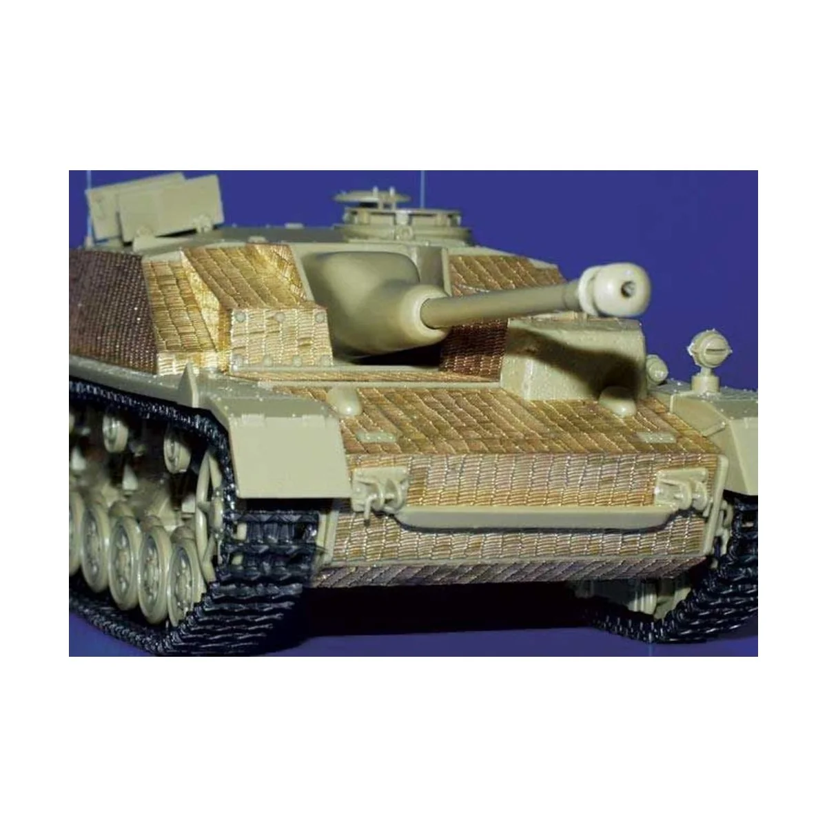 SD.KFZ. 163 Sturmgeschütz IV Zimmerit Fotoätzsatz, 1/35 - Eduard Ac...