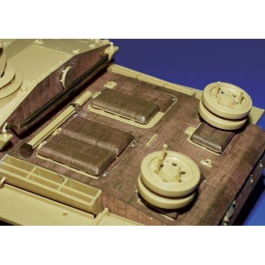 Stug.III Ausf. G Zimmerit Fotoätzsatz, 1/35 - Eduard Accessories 35491