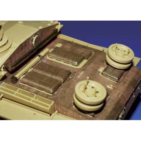 Stug.III Ausf. G Zimmerit Fotoätzsatz, 1/35 - Eduard Accessories 35491