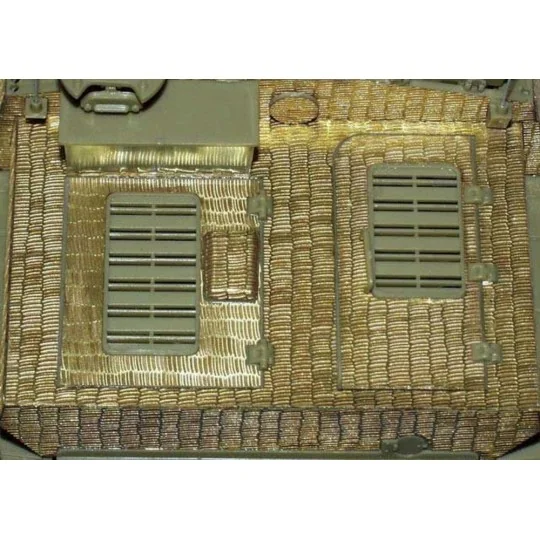SD.KFZ. 163 Sturmgeschütz IV Zimmerit Fotoätzsatz, 1/35 - Eduard Ac...