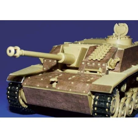 Stug.III Ausf. G Zimmerit Fotoätzsatz, 1/35 - Eduard Accessories 35491