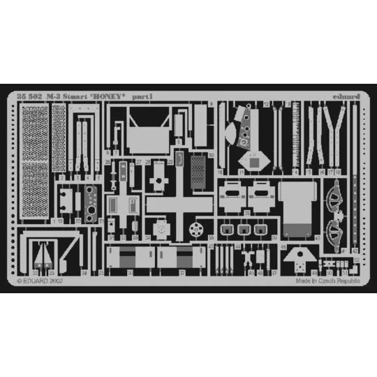 M-3 Sturt Honey, 1/35 - Eduard Accessories 35502