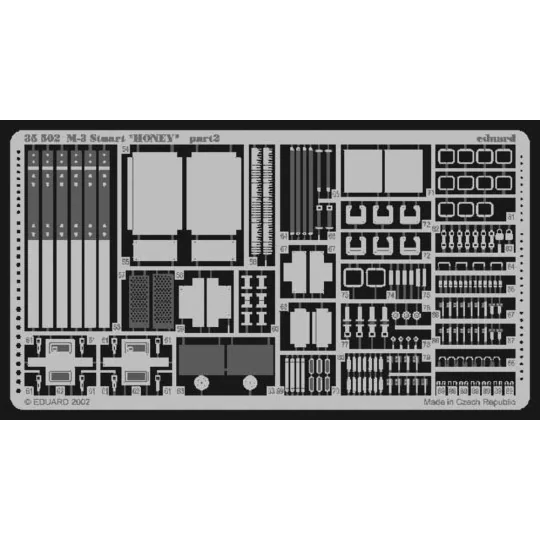 M-3 Sturt Honey, 1/35 - Eduard Accessories 35502