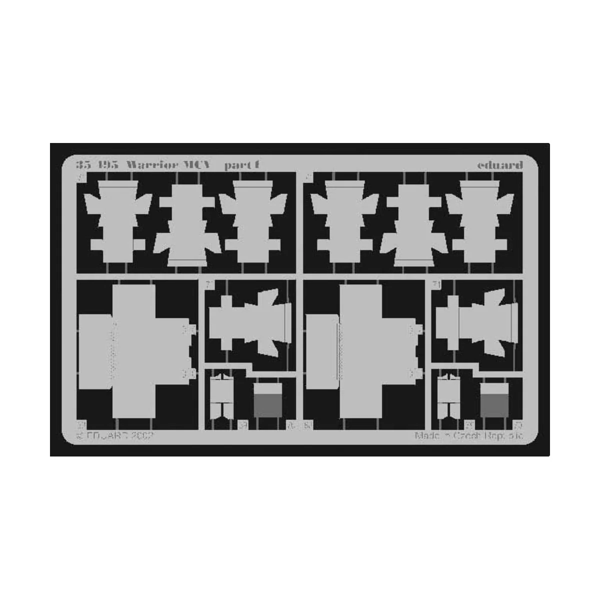 Warrior MCV, 1/35 - Eduard Accessories 35495