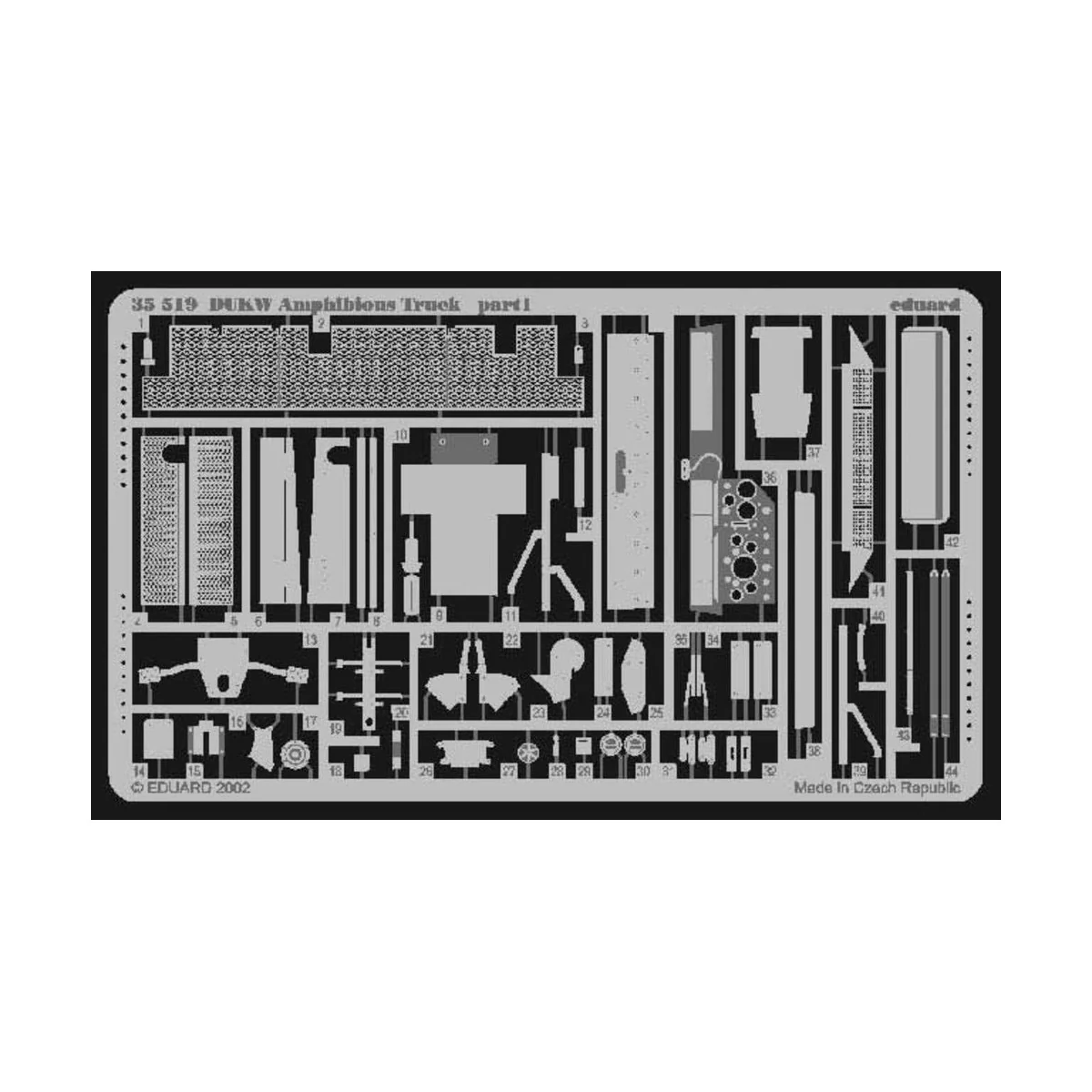 DUKW Amphibious Truck, 1/35 - Eduard Accessories 35519