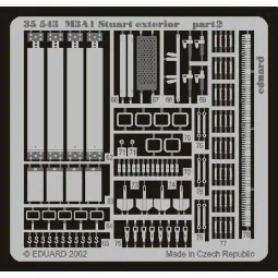 M3A1 Stuart Fotoätzsatz, 1/35 - Eduard Accessories 35543 2