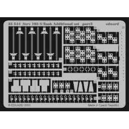 Strv 103 S-Tank Fotoätzsatz, 1/35 - Eduard Accessories 35544 2