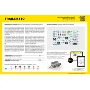 STARTER KIT Trailer 3to, 1/24 - Heller 57410