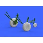 B-17G wheels for Airfix - Eduard Accessories 672130