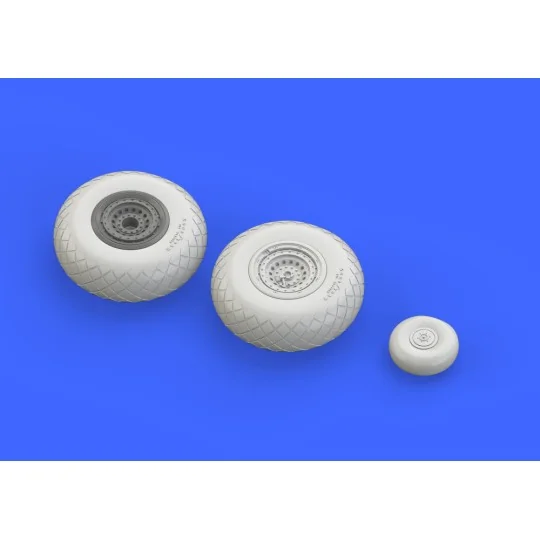 B-17G wheels for Airfix - Eduard Accessories 672130