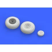 B-17G wheels for Airfix - Eduard Accessories 672130