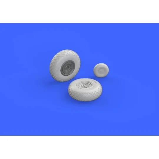 B-17G wheels for Airfix, 1/72 - Eduard Accessories 672130