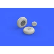 B-17G wheels for Airfix - Eduard Accessories 672130