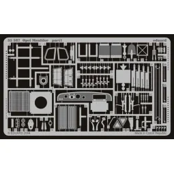 Opel Maultier Fotoätzsatz, 1/35 - Eduard Accessories 35587