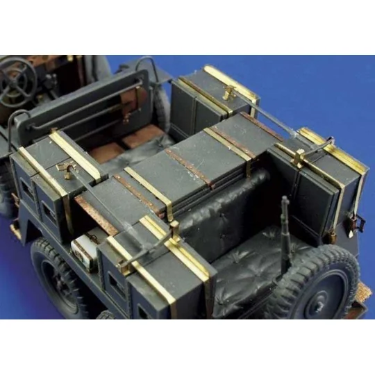 Krupp Protze Kfz. 69 mit 3, 7 cm Pak für Tamiya Bausatz 35259, 1/35...