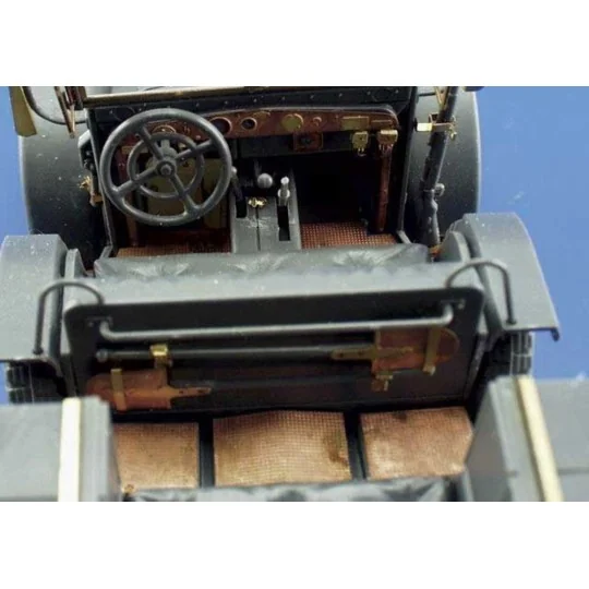 Krupp Protze Kfz. 69 mit 3, 7 cm Pak für Tamiya Bausatz 35259, 1/35...