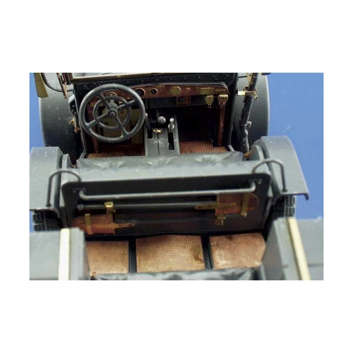 Krupp Protze Kfz. 69 mit 3, 7 cm Pak für Tamiya Bausatz 35259, 1/35...