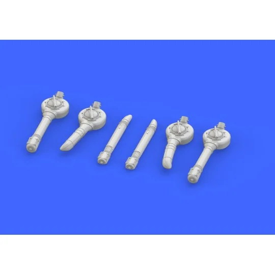 B-17G turbochargers for Airfix, 1/72 - Eduard Accessories 672133