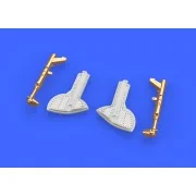 Spitfire Mk.IX legs BRONZE for Eduard, 1/72 - Eduard Accessories 67... Spitfire Mk.IX legs BRONZE for Eduard, 1/72 - Eduard Accessories 67...