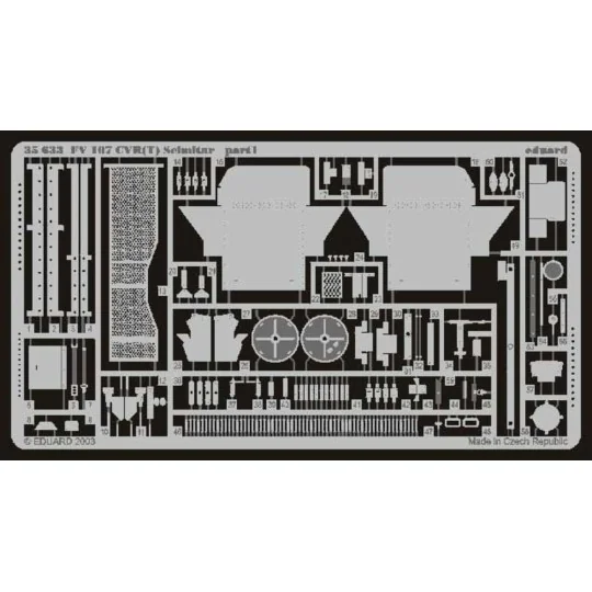 FV 107 CVR(T) Scimitar Fotoätzsatz, 1/35 - Eduard Accessories 35633